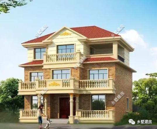 三層農村自建房，13.3×14.6米，完美的空間布局，完勝城市商品房！