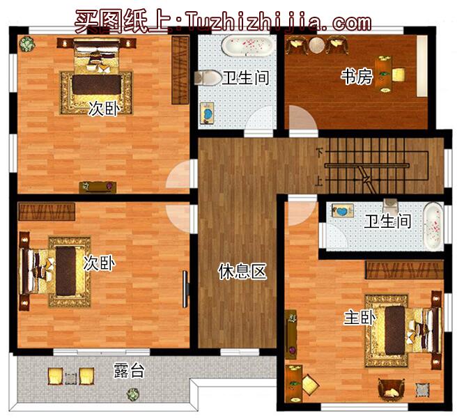 3款農村10萬元二層樓房設計圖，70-100平別墅，超實用！