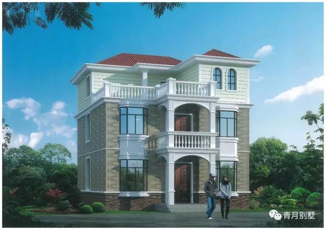 三層鄉村小別墅，9.96米×11米，大露臺飄窗只要33萬？