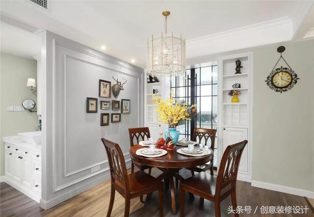 110㎡美式小三居用了32萬裝修，爸媽最滿意老人房的設計！