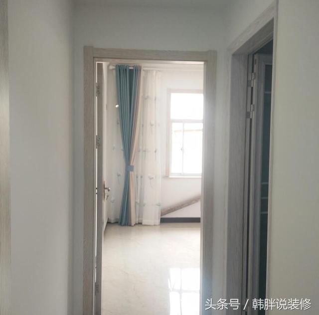 90㎡小三房簡裝8萬搞定，工薪階層新房裝修，瓷磚搭配大白墻。