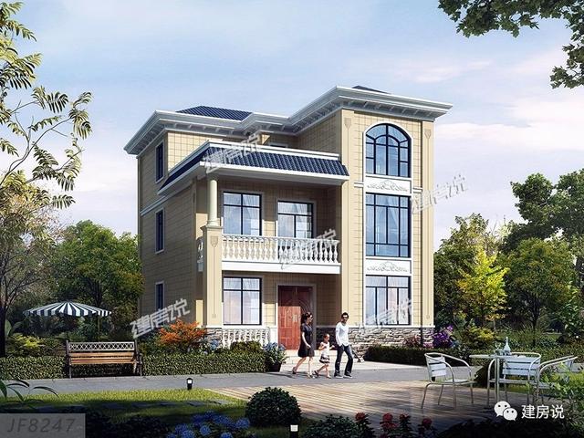 108㎡的三層別墅設計圖，宅基地小，別煩惱，一起來漲姿勢