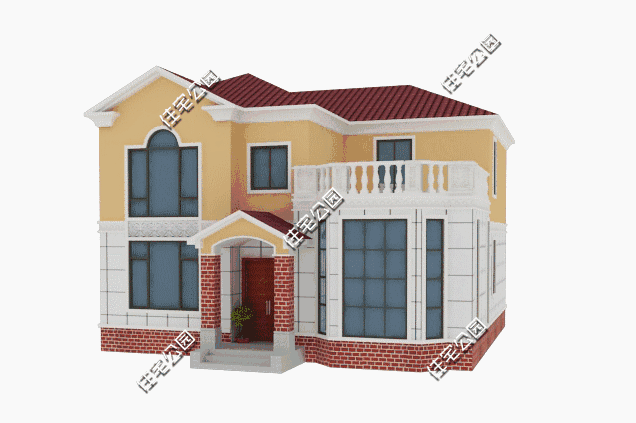 二層農村自建房，比別墅還美的一款，35萬蓋2層美滋滋，裝修好全村最美