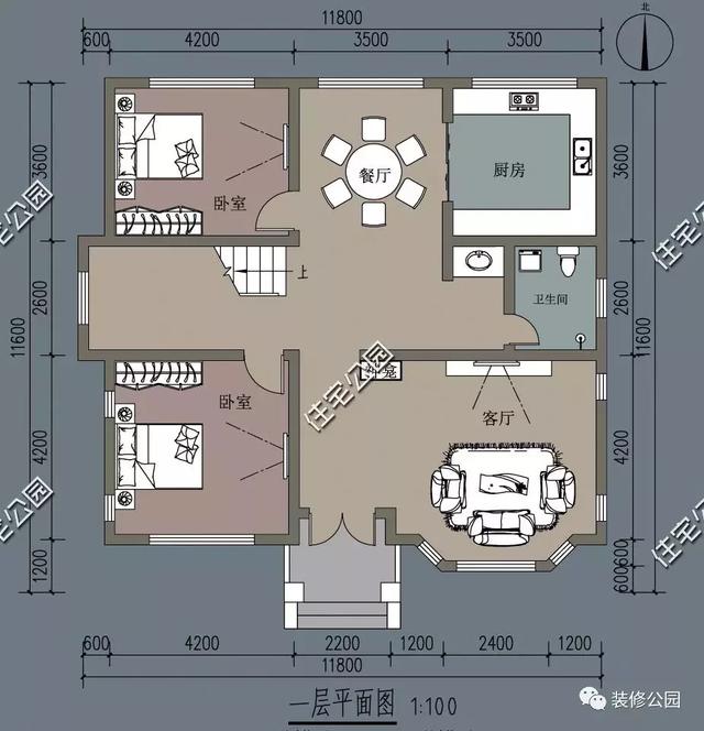 二層農村自建房，比別墅還美的一款，35萬蓋2層美滋滋，裝修好全村最美