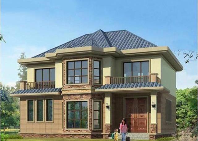 最受農村人追捧喜愛的農村別墅圖，具有經典外形設計和舒適內在布局