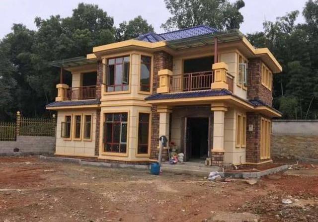 最受農村人追捧喜愛的農村別墅圖，具有經典外形設計和舒適內在布局