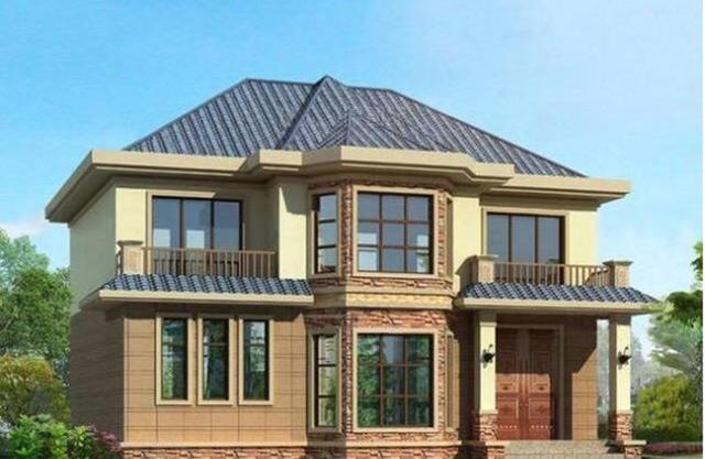 最受農村人追捧喜愛的農村別墅圖，具有經典外形設計和舒適內在布局