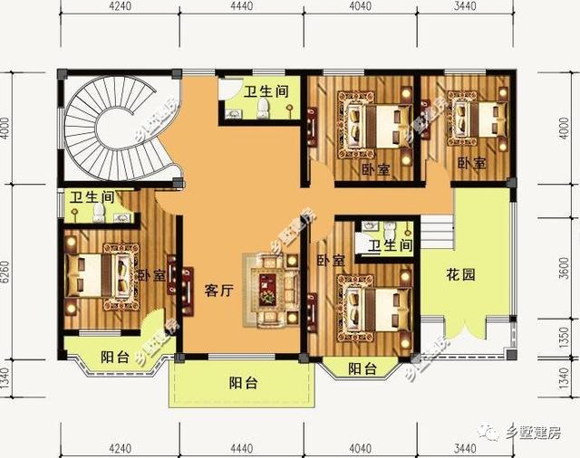 顛覆傳統的新農村自建房設計圖，拒絕千篇一律的老式筒子樓