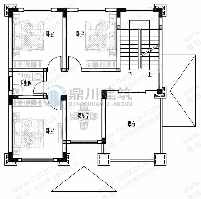 15套漂亮三層復式別墅戶型圖，4套帶旋轉樓梯， 經濟實用，美觀大氣，我們一起來看看吧