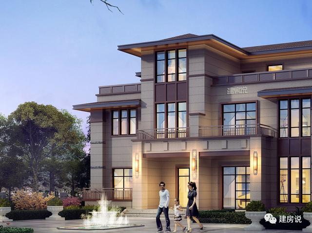 一款三層新中式別墅，讓你在鄰居面前驕傲一輩子，有實(shí)力就是那么自信！