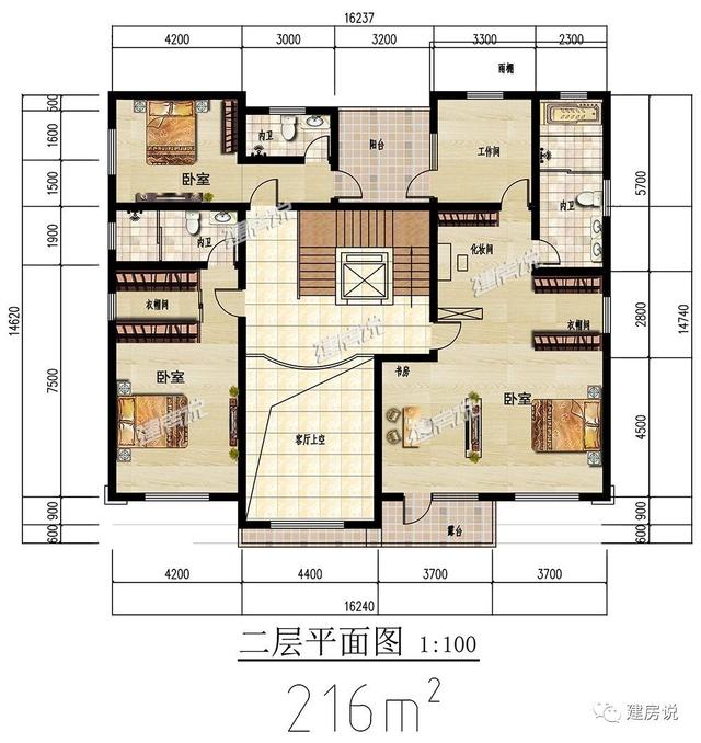 一款三層新中式別墅，讓你在鄰居面前驕傲一輩子，有實(shí)力就是那么自信！