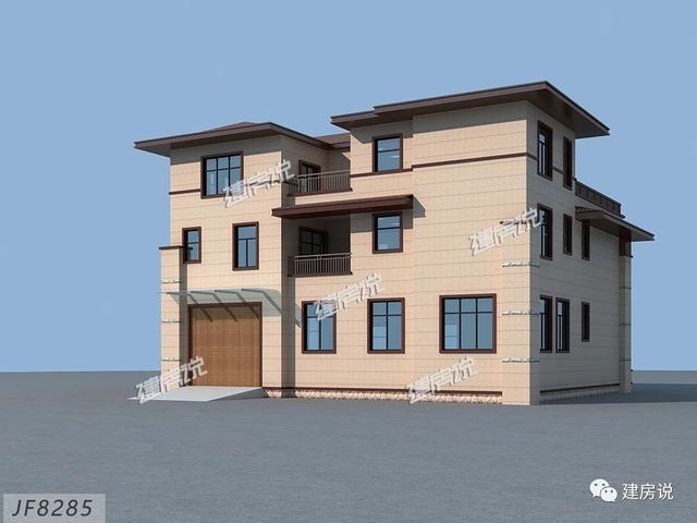 一款三層新中式別墅，讓你在鄰居面前驕傲一輩子，有實(shí)力就是那么自信！