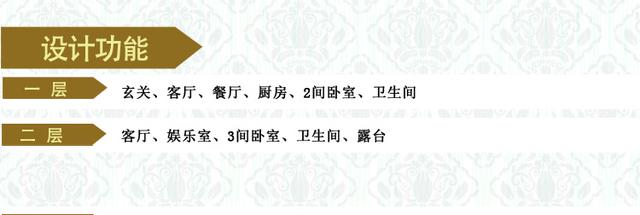 20萬11×10米3廳5臥帶娛樂室二層自建房施工圖效果圖，戶型設(shè)計(jì)簡(jiǎn)單實(shí)用，施工難度低，適合農(nóng)村建造