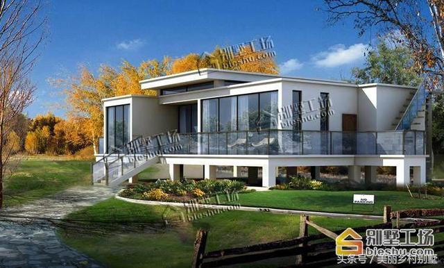 現代農村一層框架結構自建別墅圖，10×19造價15萬4個臥室，父母也喜歡