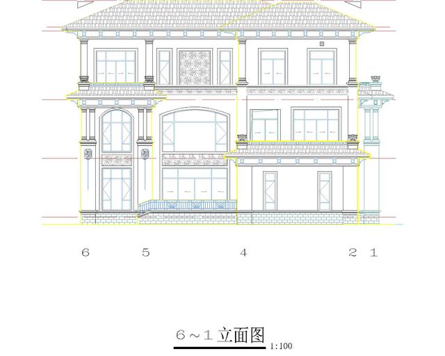 三層經(jīng)典小別墅設計圖，造型別致大方，造價低，非常適合農村自建房！