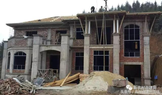 自建二層別墅設(shè)計(jì)圖，15X10米帶地下室，集豪華實(shí)用于一體