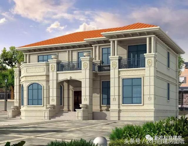 自建二層別墅設(shè)計(jì)圖，15X10米帶地下室，集豪華實(shí)用于一體