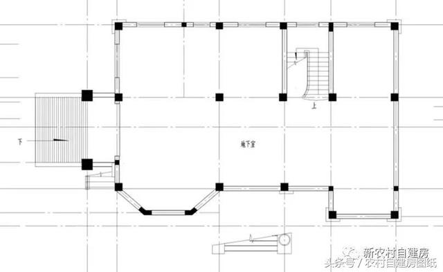 自建二層別墅設(shè)計(jì)圖，15X10米帶地下室，集豪華實(shí)用于一體