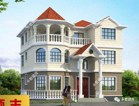 二款當(dāng)今潮流款自建房別墅圖，每棟都獨具特色，快來建造吧！