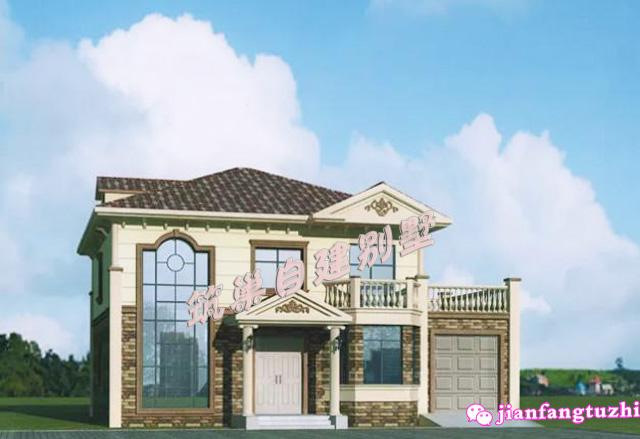 11x11米二層農村別墅設計圖，1種布局4種配色，快來選一選