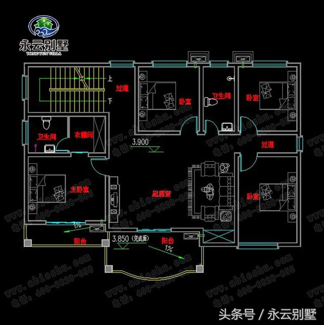 農村自建房用得較多的幾款三層別墅圖紙，都是比較豪華大氣的外觀