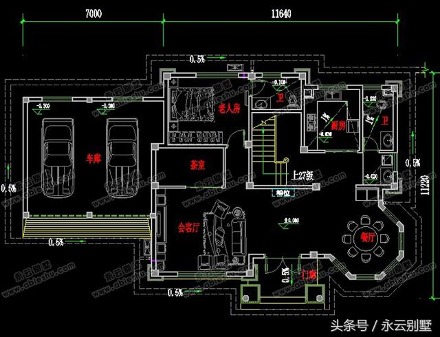 農(nóng)村自建房用得較多的幾款三層別墅圖紙，都是比較豪華大氣的外觀