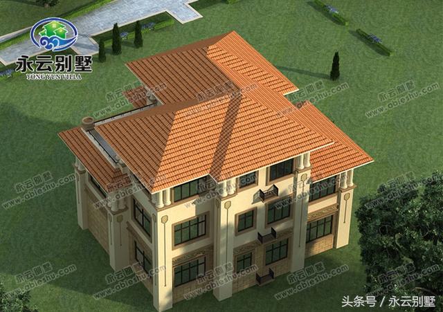 農(nóng)村自建房用得較多的幾款三層別墅圖紙，都是比較豪華大氣的外觀