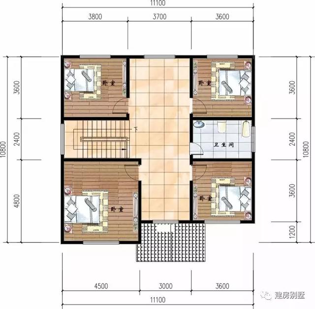 3棟造價25萬上下的農村別墅設計圖，建哪一棟都是全村最漂亮的