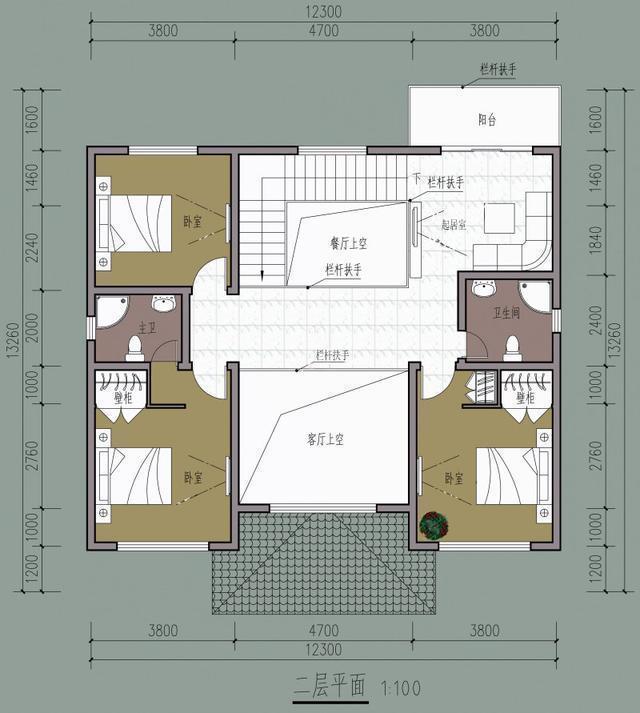 11套適合農(nóng)村自建房的戶(hù)型圖及平面圖，美觀大氣上檔次！