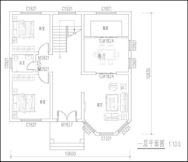 11套適合農(nóng)村自建房的戶(hù)型圖及平面圖，美觀大氣上檔次！