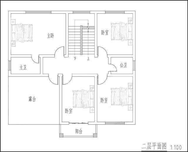 11套適合農(nóng)村自建房的戶(hù)型圖及平面圖，美觀大氣上檔次！