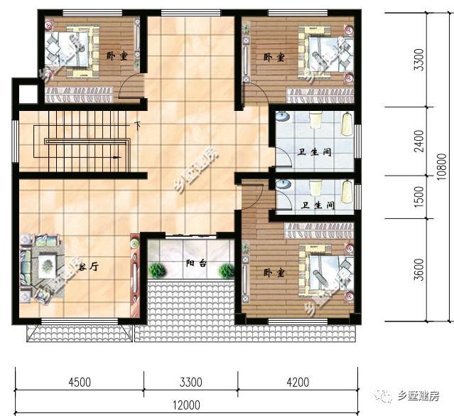 3款20萬建成的農(nóng)村自建小別墅設(shè)計圖，萬水千山總是情，你看這房行不行！