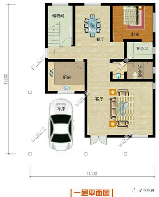3款20萬建成的農(nóng)村自建小別墅設(shè)計圖，萬水千山總是情，你看這房行不行！