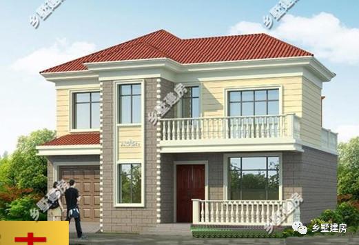 二款小型別墅自建房設計圖，占地雖小但外觀大氣，快來看看