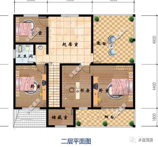 二款小型別墅自建房設計圖，占地雖小但外觀大氣，快來看看