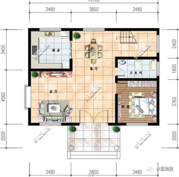 二款小型別墅自建房設計圖，占地雖小但外觀大氣，快來看看