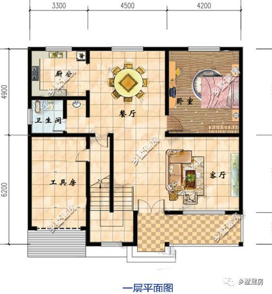 二款小型別墅自建房設計圖，占地雖小但外觀大氣，快來看看