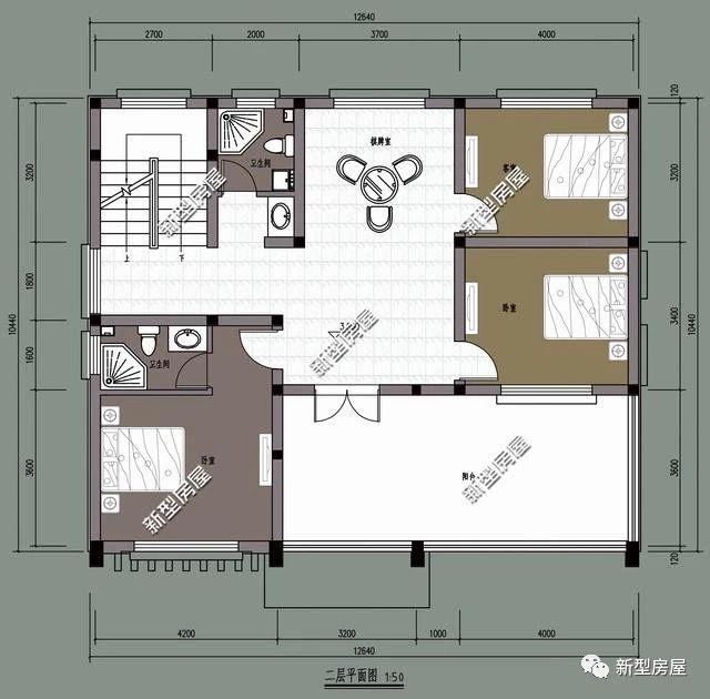 20萬就能建起的二層農村別墅圖，現代、實用、輕奢時尚，年輕人的最愛