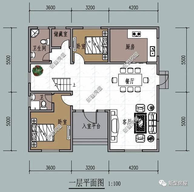 20萬就能建起的二層農村別墅圖，現代、實用、輕奢時尚，年輕人的最愛