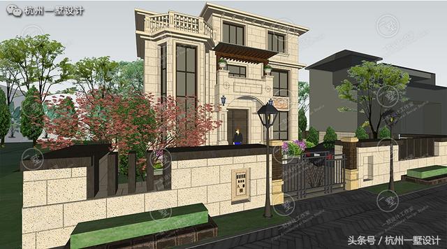 12×12方正的農村自建別墅圖，愜意的小庭院 真正的低調的豪宅！