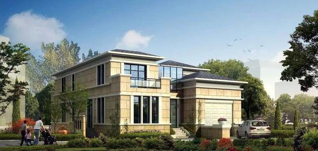 26萬11.6×13.9米3廳5臥二層帶陽光房農村自建別墅設計圖