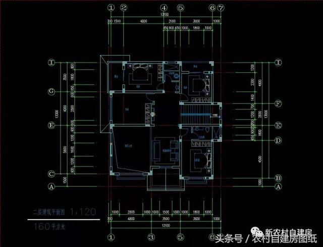 450平的復式三層豪華別墅設計圖，落地窗+大露臺，建套好房子能住一百年