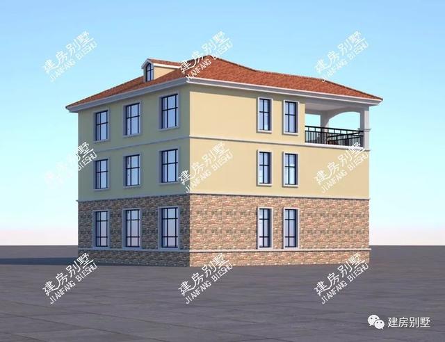 兩棟以貌美脫穎而出的農村別墅圖，老家建棟這樣的住宅建真是太有面子了