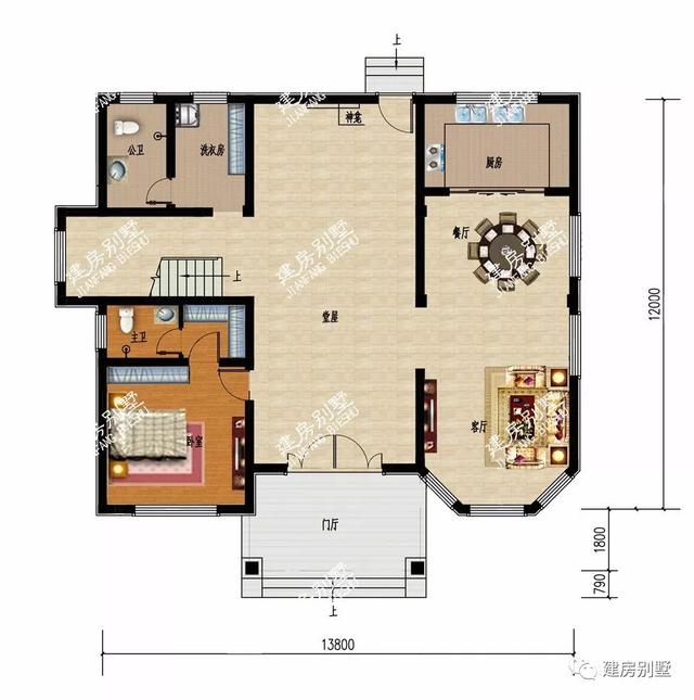 兩棟以貌美脫穎而出的農村別墅圖，老家建棟這樣的住宅建真是太有面子了