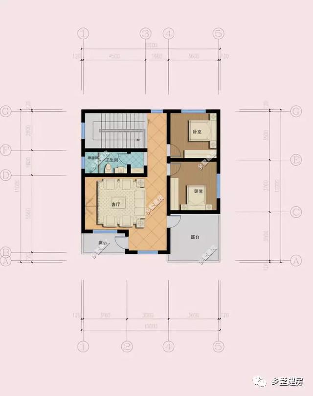 兩款不同風格的農村自建別墅圖，第一棟現代風，第二棟歐式風格