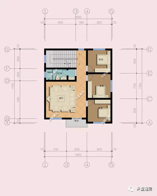兩款不同風格的農村自建別墅圖，第一棟現代風，第二棟歐式風格
