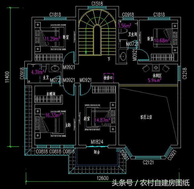 3款二層農(nóng)村小別墅設(shè)計(jì)圖，帶露臺(tái)堂屋臥室多，你更喜歡哪款