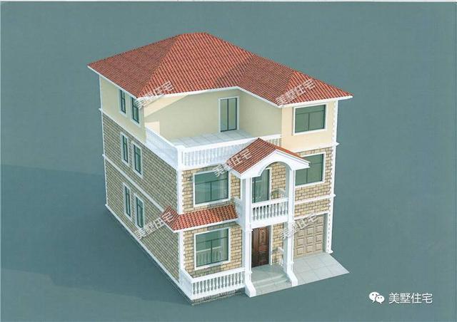 自建房不僅要好看，還得實用美觀價格合理，這3款三層別墅最低只要27萬