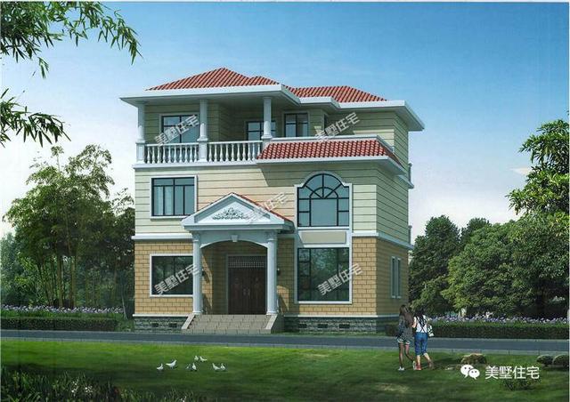 自建房不僅要好看，還得實用美觀價格合理，這3款三層別墅最低只要27萬