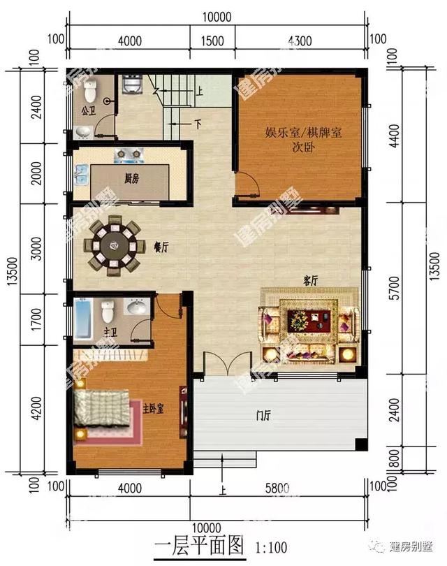 平屋頂多陽臺的五層自建房設計圖，這種房比較樸實簡單，自住出租都不錯